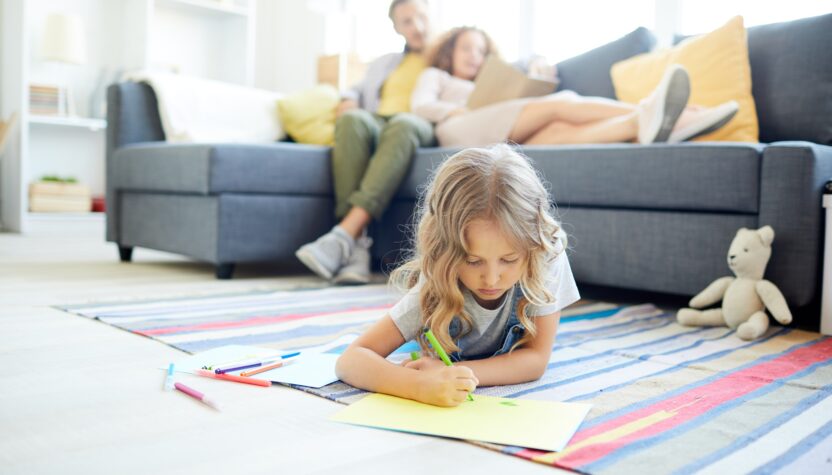 Child drawing