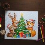 coloriage Noël Disney