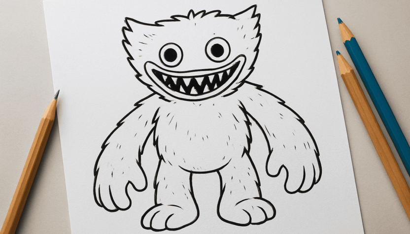 coloriage Poppy Playtime