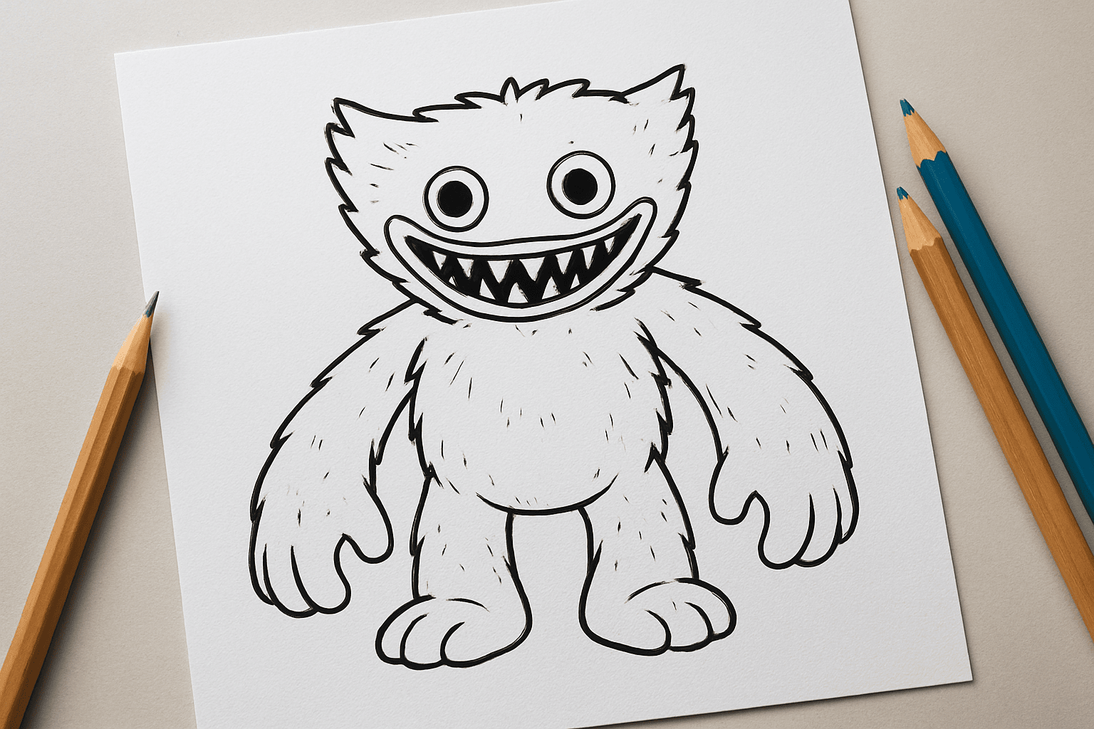 coloriage Poppy Playtime