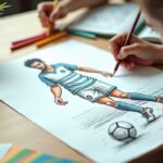 coloriages de footballeurs