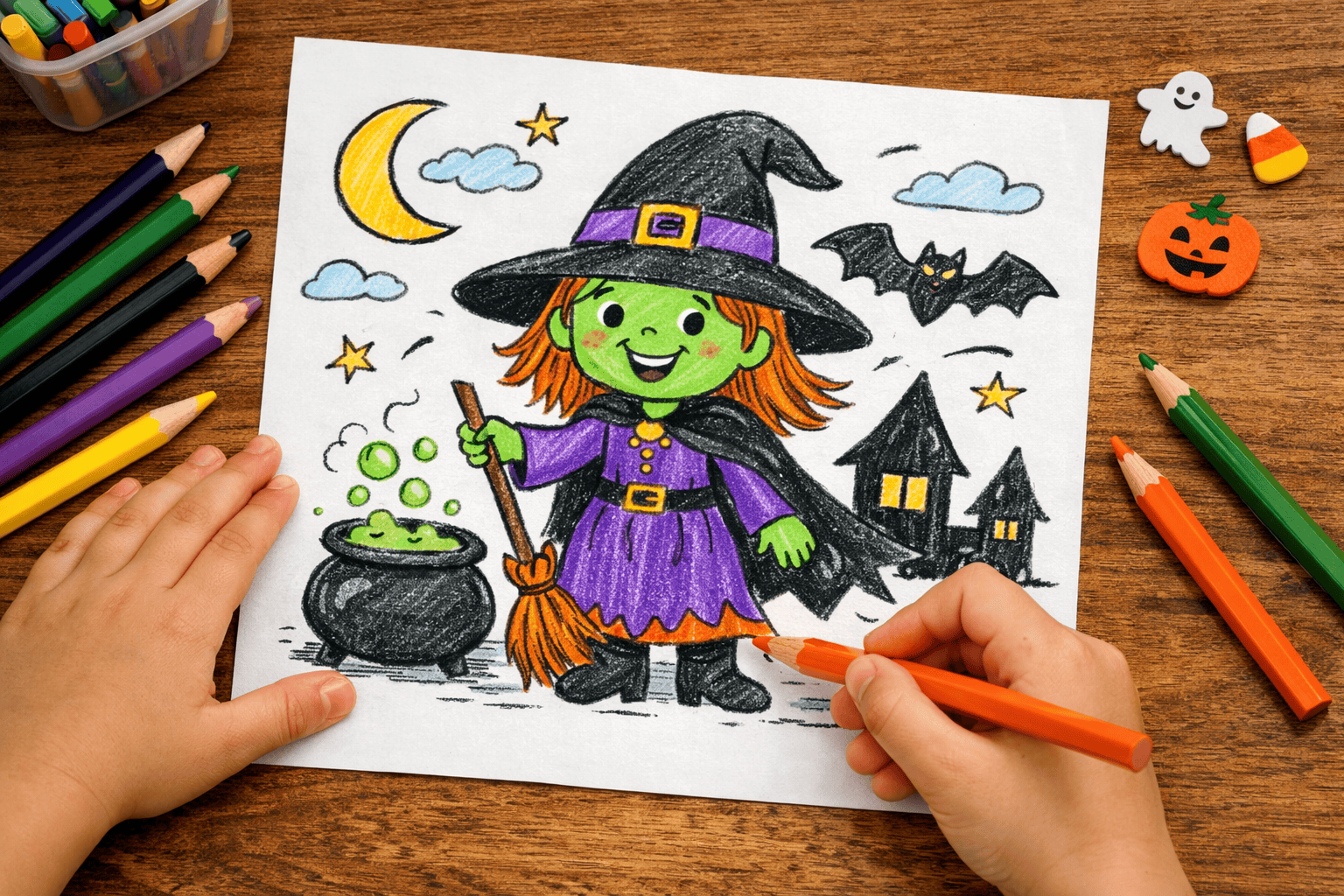 dessin sorcières