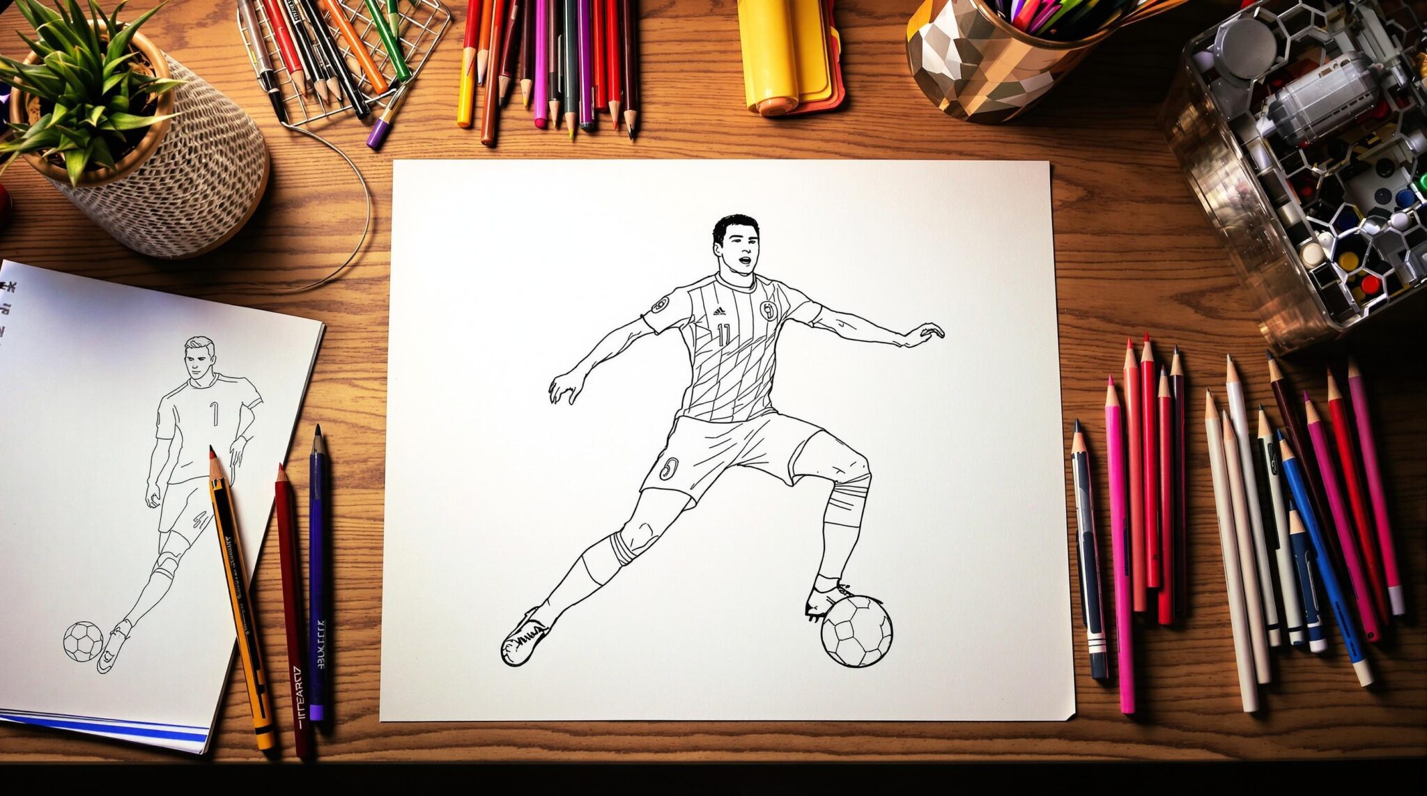 footballeurs à imprimer