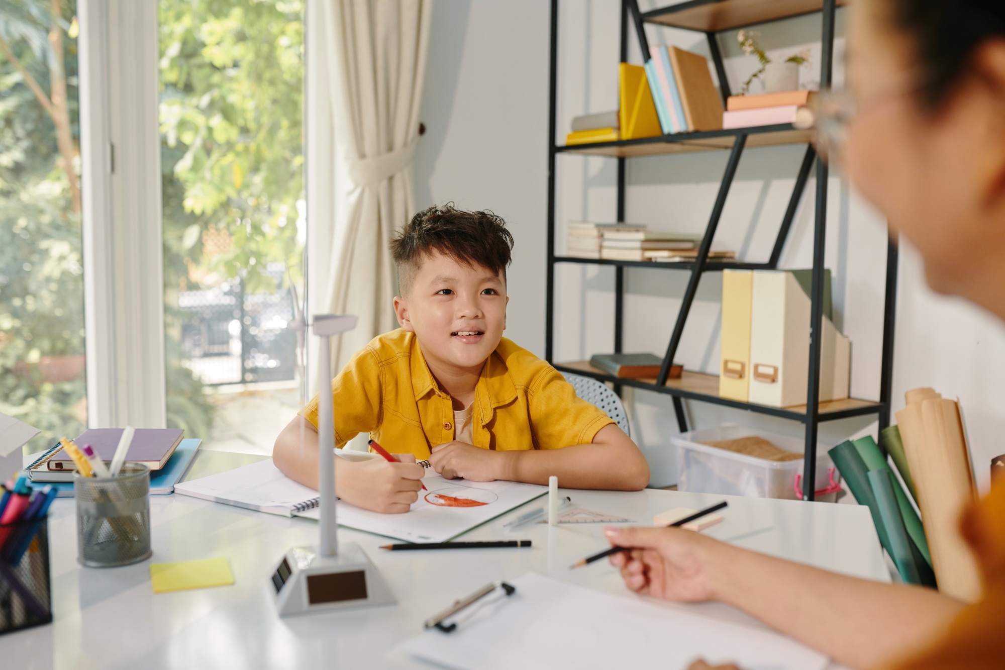 Kid Drawing Planet