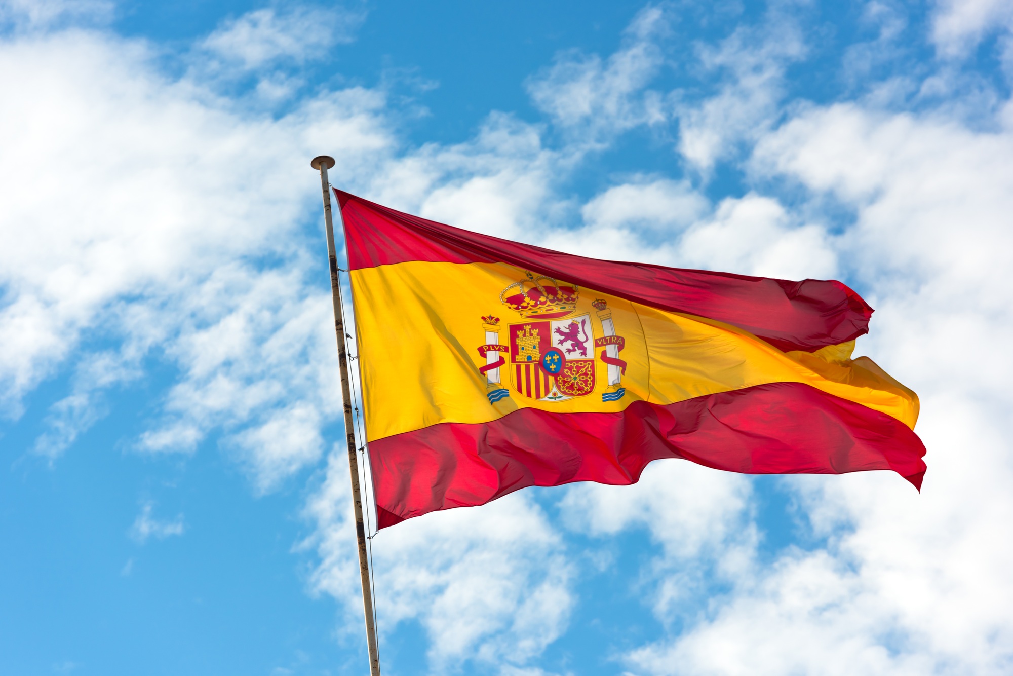 impression drapeau de l'Espagne