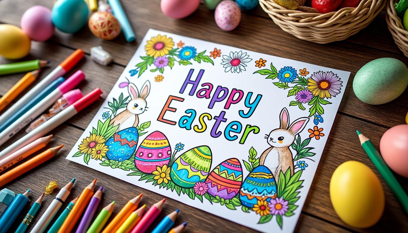 découvrez notre sélection des meilleurs coloriages de pâques en pdf à imprimer gratuitement pour stimuler la créativité des enfants. des dessins variés et amusants pour des moments ludiques et éducatifs.