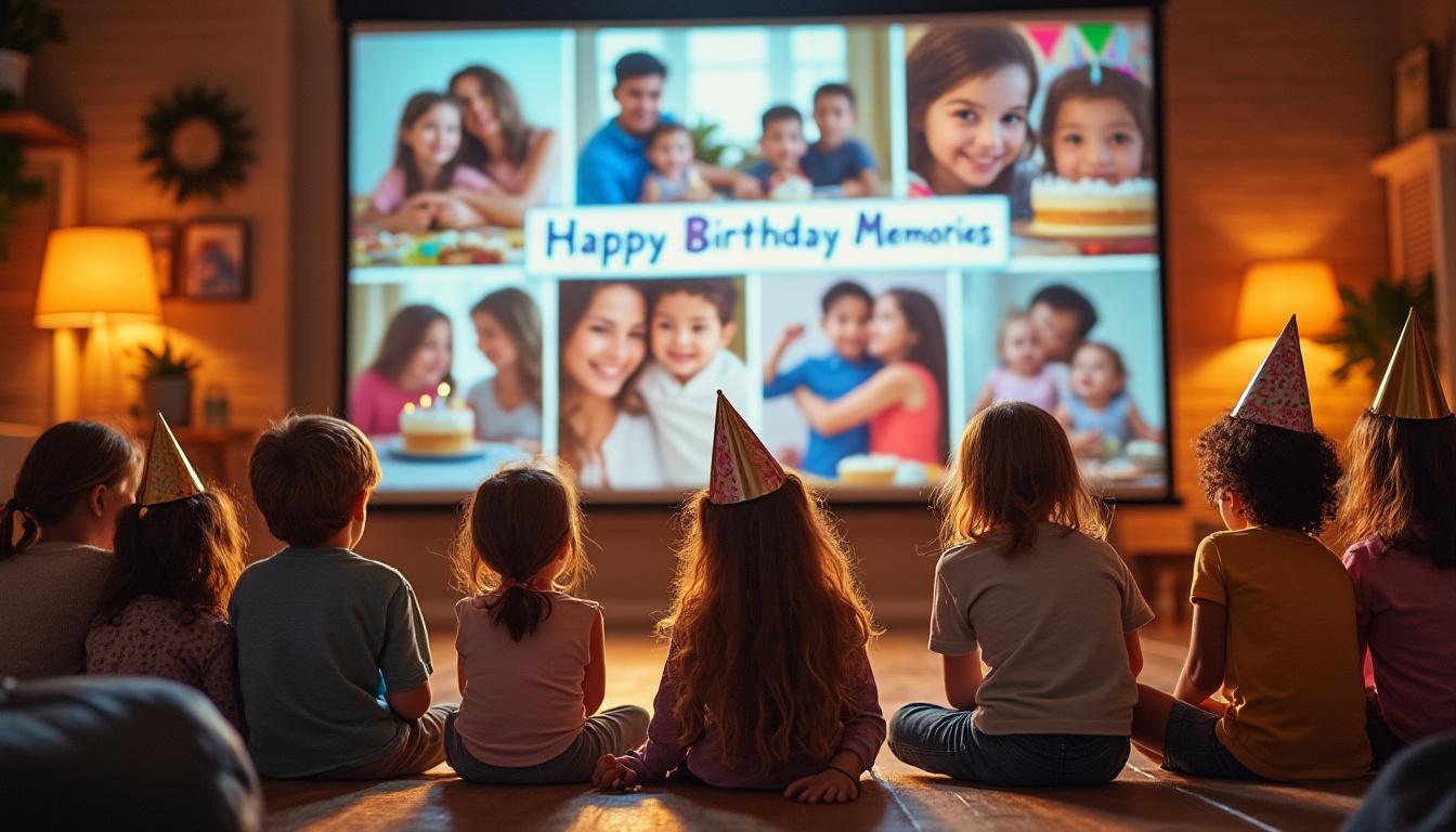 découvrez comment une vidéo souvenir de la fête pour enfants peut renforcer les liens d'amitié, en permettant aux petits de revivre les moments forts et de créer des souvenirs mémorables ensemble.