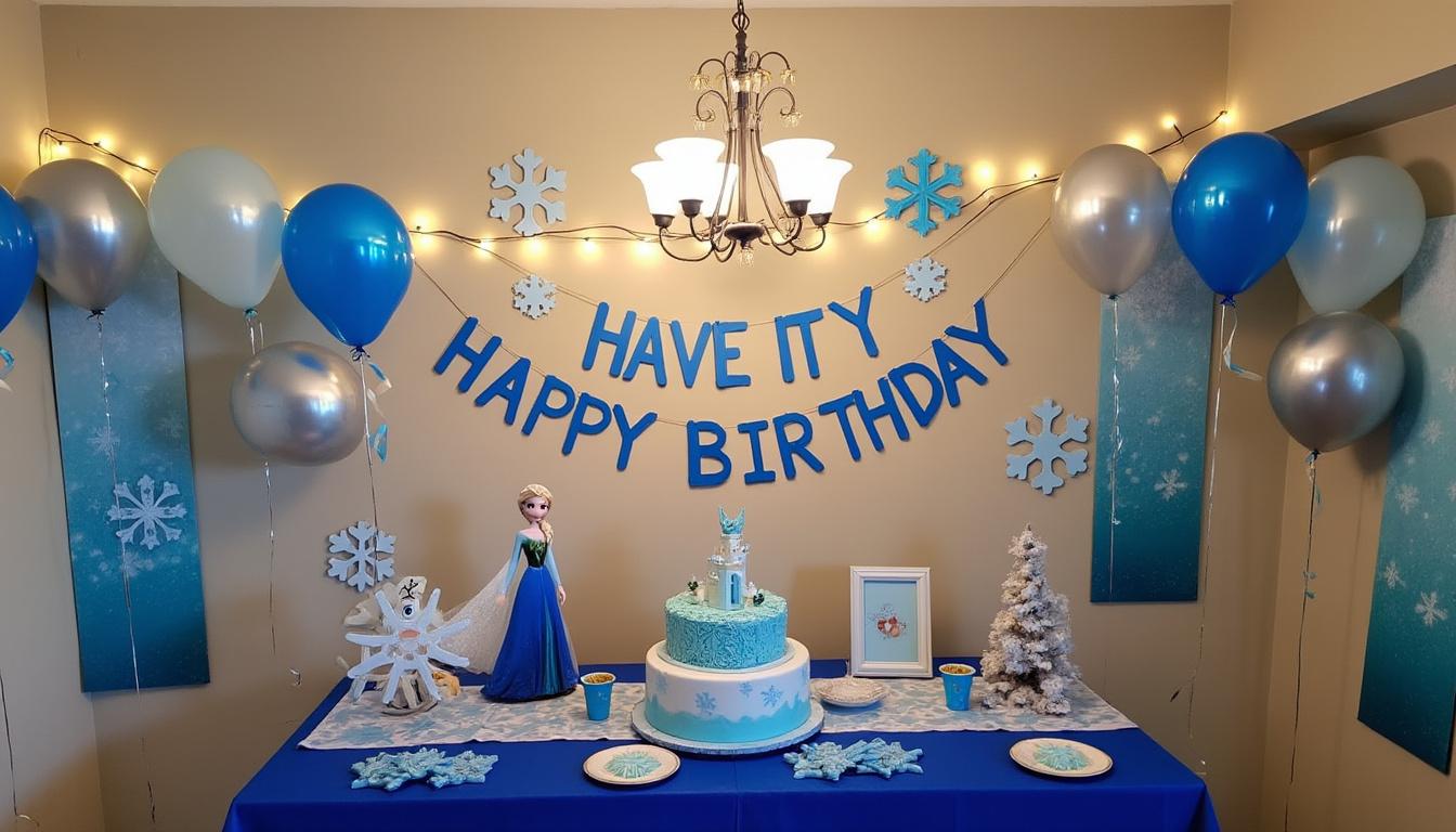 découvrez la liste des indispensables à ne pas oublier pour organiser une fête reine des neiges inoubliable pour enfants : décoration, activités, goûter et astuces pour une journée magique et réussie !