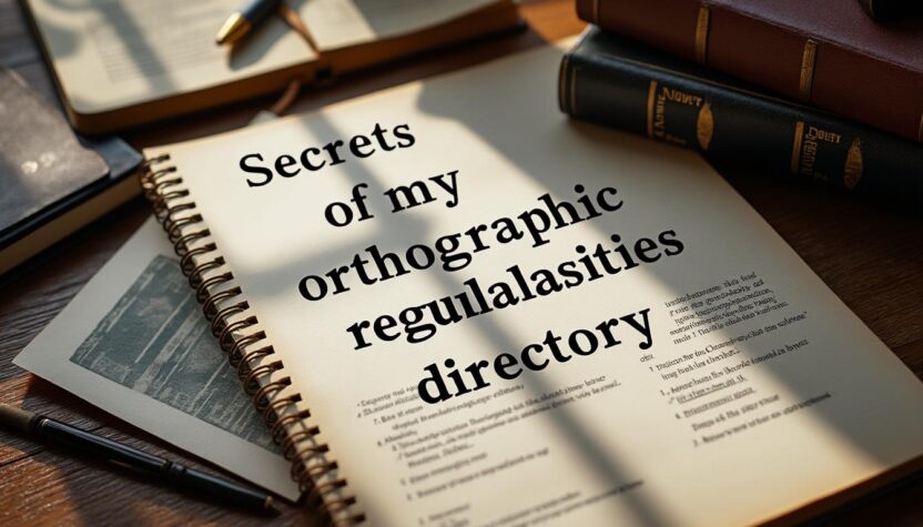 découvrez les secrets de mon répertoire des régularités orthographiques et améliorez votre maîtrise de l’orthographe grâce à des astuces et conseils pratiques dévoilés dans cet article.