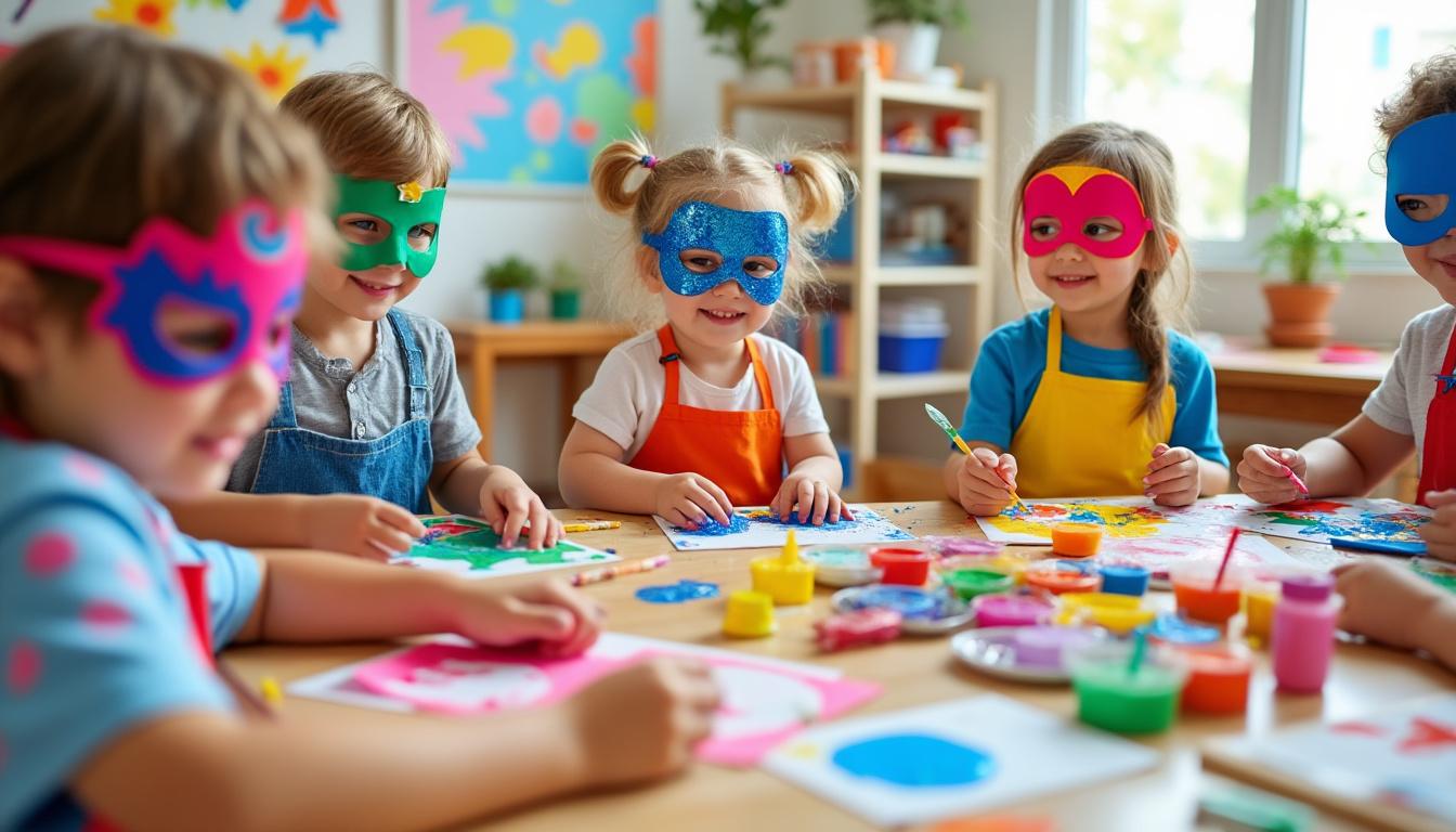 découvrez nos masques de super héros à imprimer gratuitement ! un diy facile et amusant pour divertir les enfants lors d’anniversaires, fêtes ou après-midis créatifs.