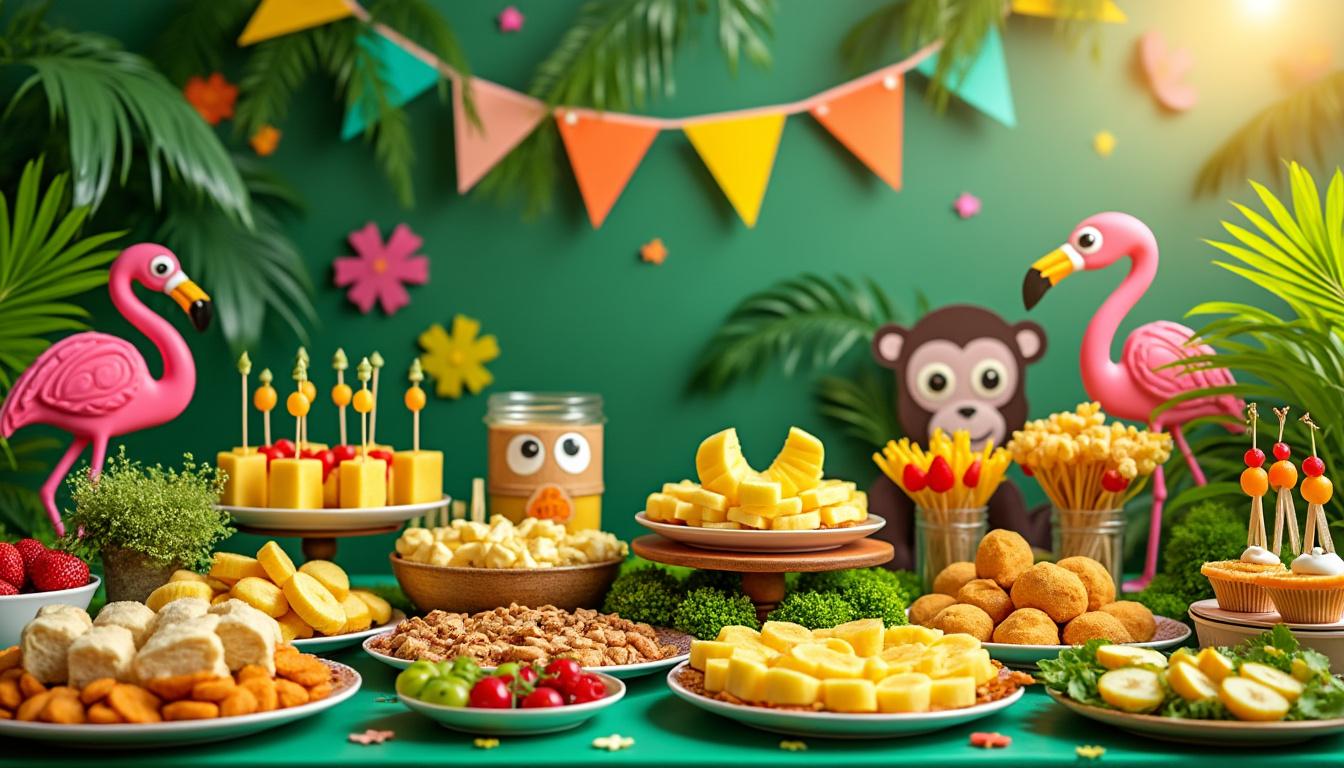 découvrez des recettes délicieuses, faciles et ludiques pour réussir un anniversaire d'enfant sur le thème des animaux. idées originales pour régaler petits et grands invités lors de cette fête inoubliable !