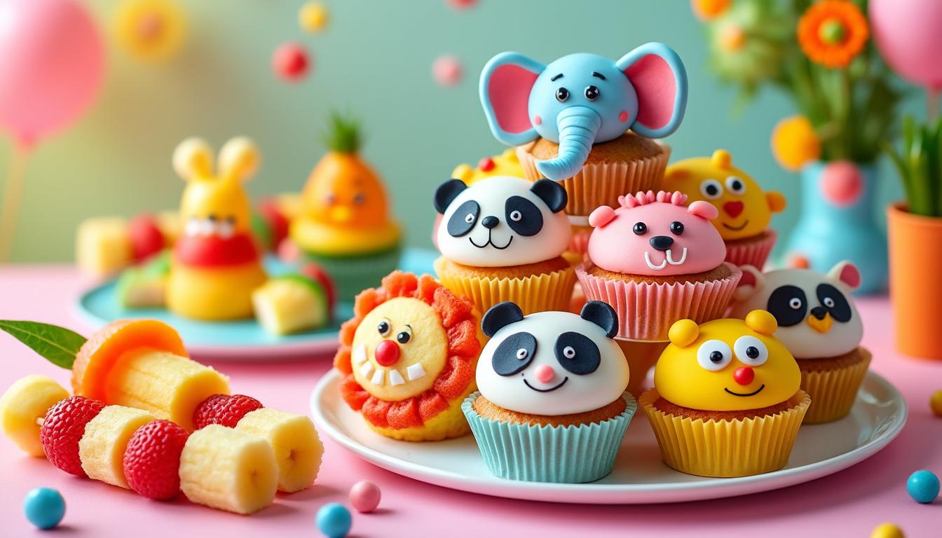 découvrez des recettes originales et savoureuses pour organiser un anniversaire d'enfant inoubliable sur le thème des animaux : gâteaux, snacks et idées gourmandes faciles à réaliser !