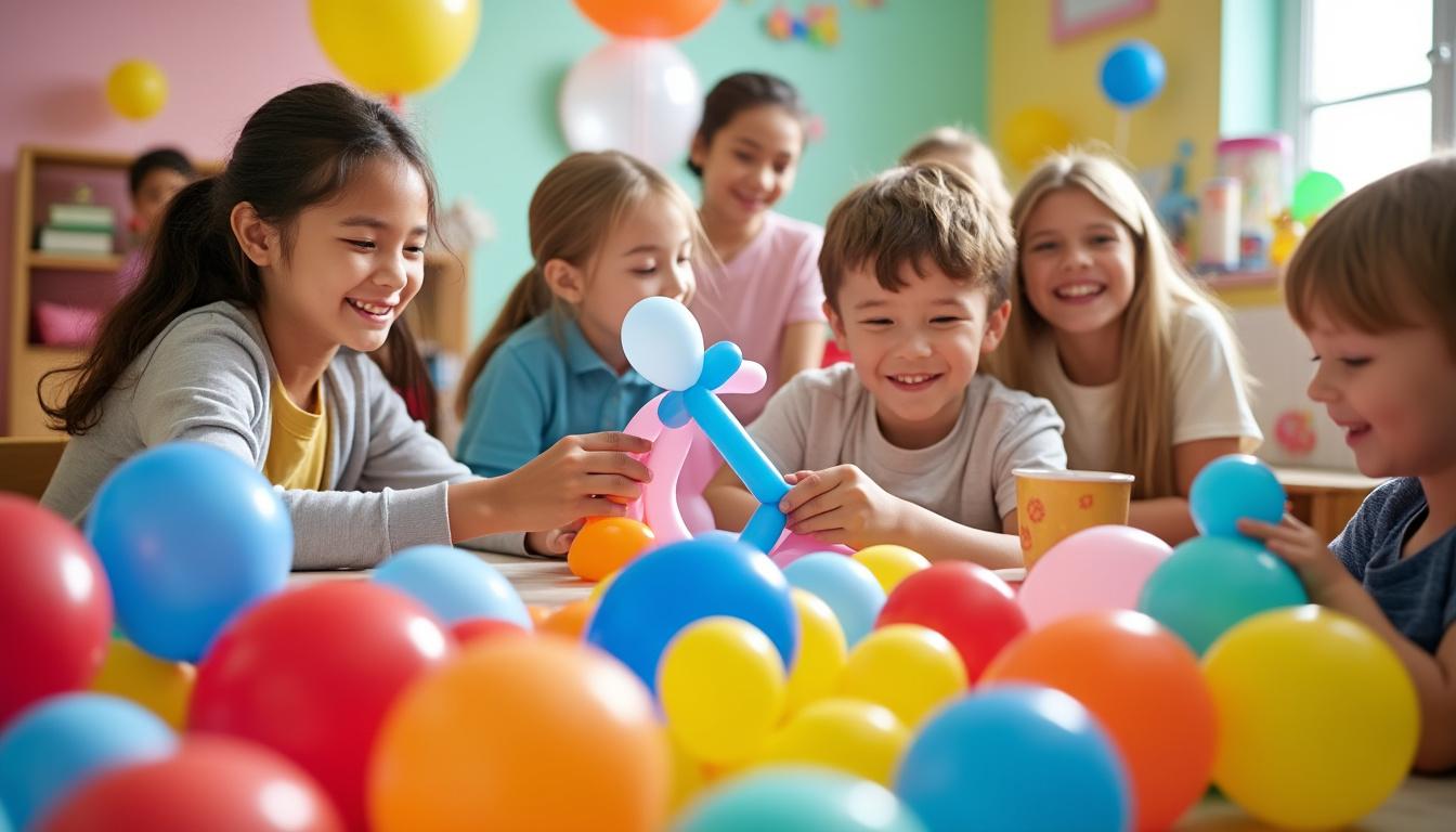 apprenez à créer facilement des ballons en forme d’animaux pour surprendre et émerveiller vos enfants lors de fêtes et anniversaires.