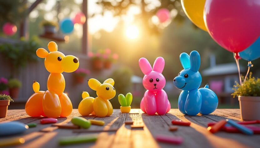 apprenez à créer facilement des ballons en forme d’animaux pour émerveiller et amuser vos enfants lors de fêtes ou de moments spéciaux.