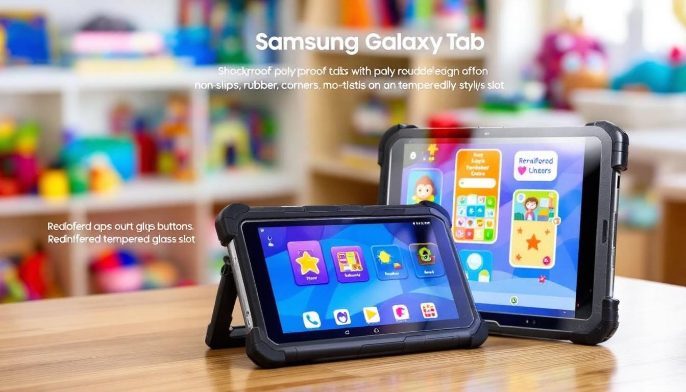 découvrez les caractéristiques essentielles d'une tablette samsung conçue spécialement pour les enfants, alliant sécurité, durabilité et fonctionnalités adaptées à leur âge.