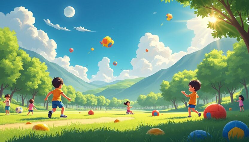 découvrez des jeux en extérieur animés pour stimuler la créativité et l'imagination des enfants, favorisant leur développement et leur plaisir en plein air.