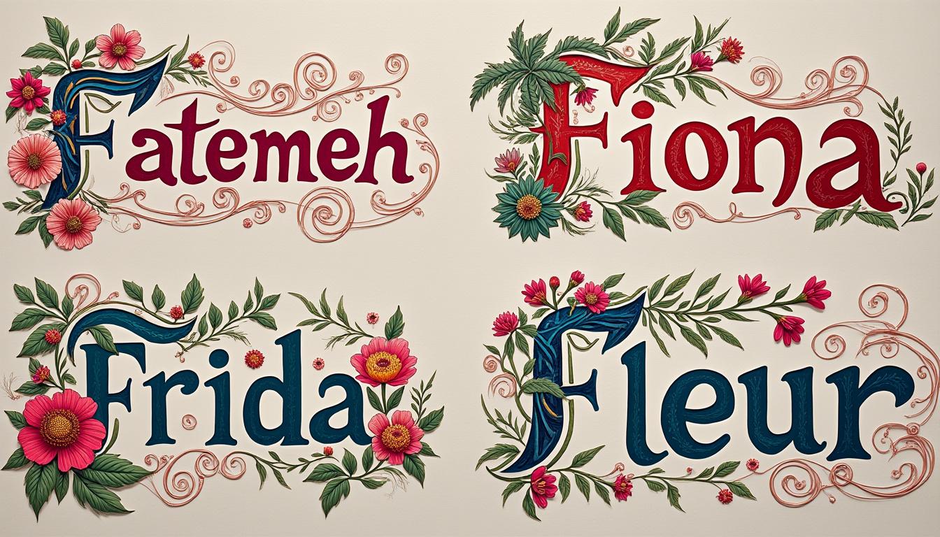 découvrez une liste riche et variée de prénoms de fille commençant par la lettre f, explorant des origines et cultures du monde entier pour vous inspirer.