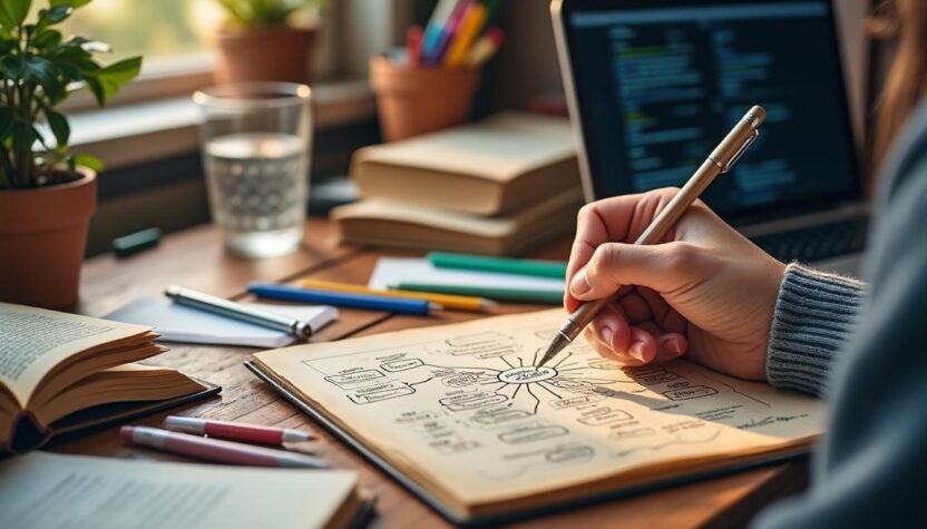 découvrez comment la carte mentale sous forme de fiche de lecture peut simplifier et optimiser vos révisions d'examens en organisant efficacement vos idées et informations clés.