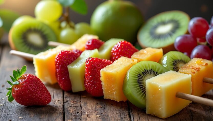 découvrez les bienfaits surprenants des brochettes de fruits pour votre santé : vitamines, hydratation et plaisir sain dans une recette facile à préparer.