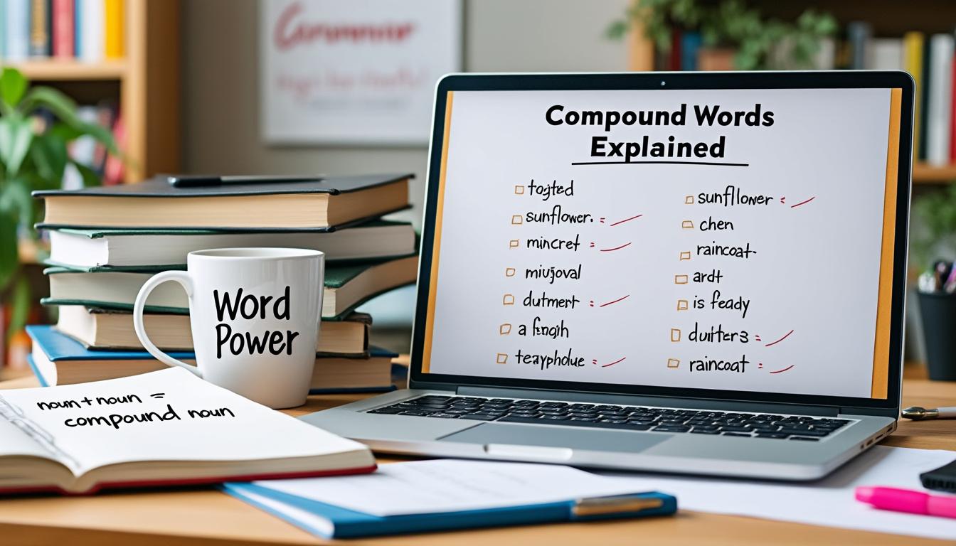 téléchargez notre guide pratique en pdf pour maîtriser les mots composés en anglais, avec des explications claires et des exemples pour améliorer votre anglais facilement.