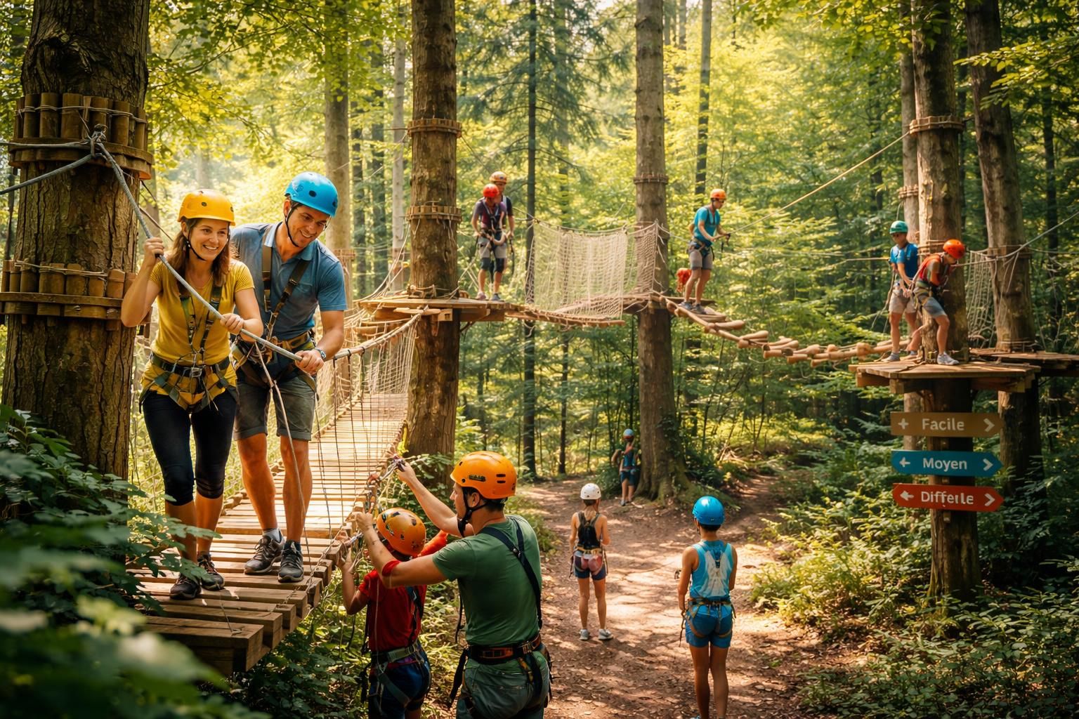 découvrez nos astuces pour profiter pleinement de votre journée d'accrobranche à quimperlé et vivre une aventure inoubliable en pleine nature.