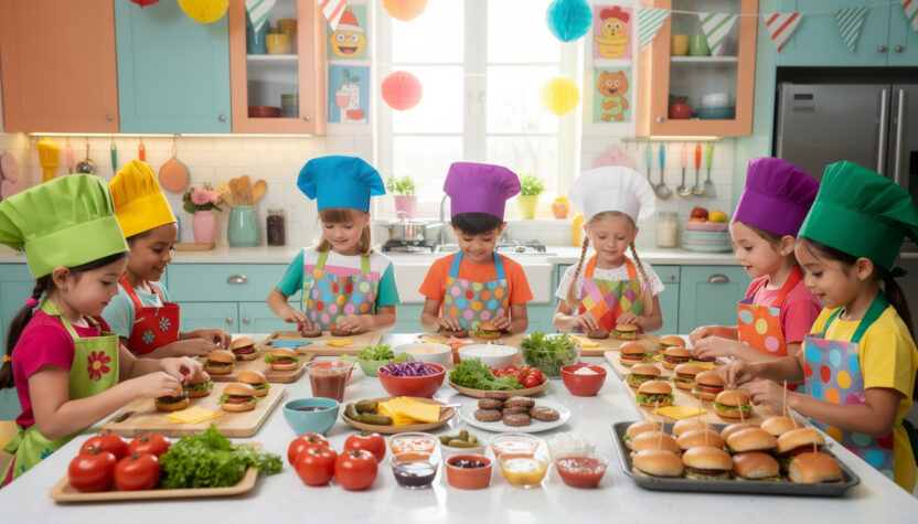 plongez dans l'univers créatif des mini-burgers rigolos et apprenez à les réaliser pour égayer vos soirées entre amis ou en famille.