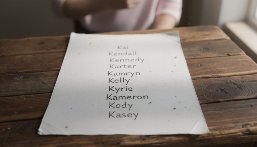 découvrez le top 10 des prénoms mixtes et non genrés commençant par la lettre k, parfaits pour un choix moderne et inclusif.