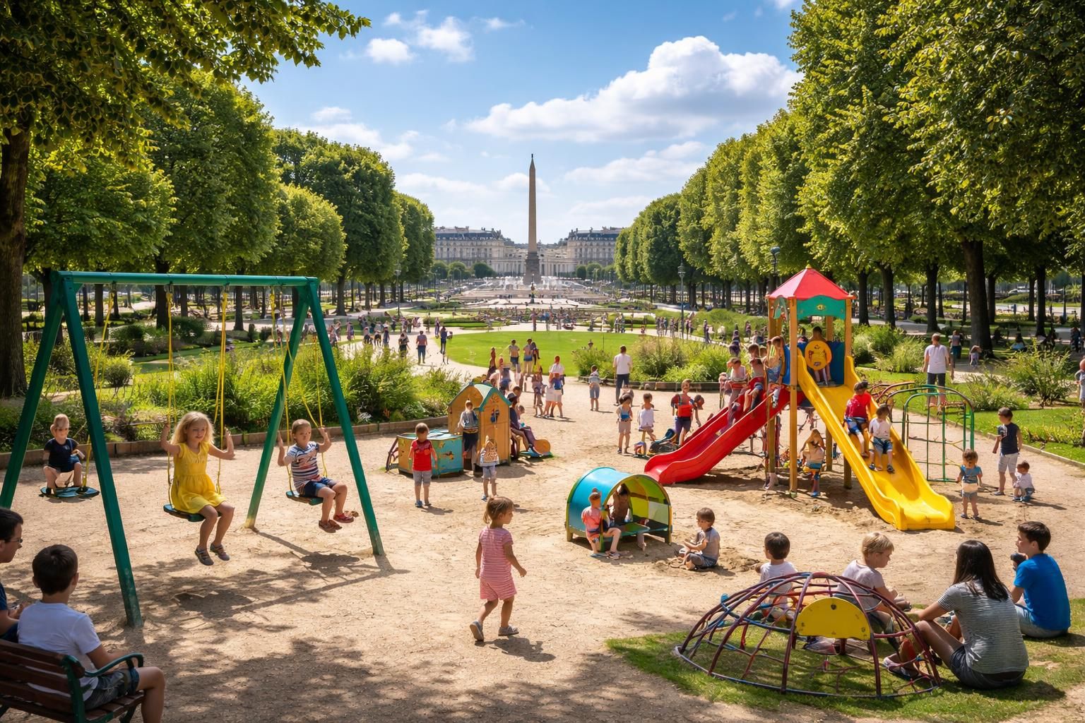 découvrez comment profiter pleinement des jeux au jardin des tuileries, situés sur la place de la concorde à paris, pour une expérience ludique en plein air dans un cadre historique et magnifique.