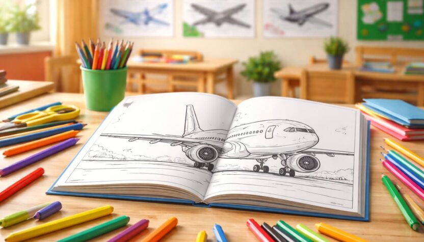 découvrez comment le coloriage d'un avion peut être une activité ludique et éducative pour apprendre à reconnaître et différencier les types d'avions tout en développant la créativité des enfants.