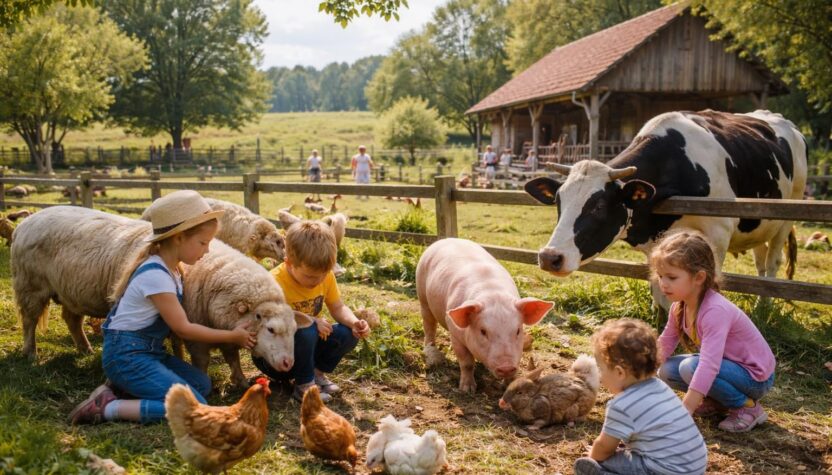 découvrez les animaux de la ferme pédagogique à arras pour une expérience unique en famille, entre découverte, apprentissage et plaisir au contact de la nature.