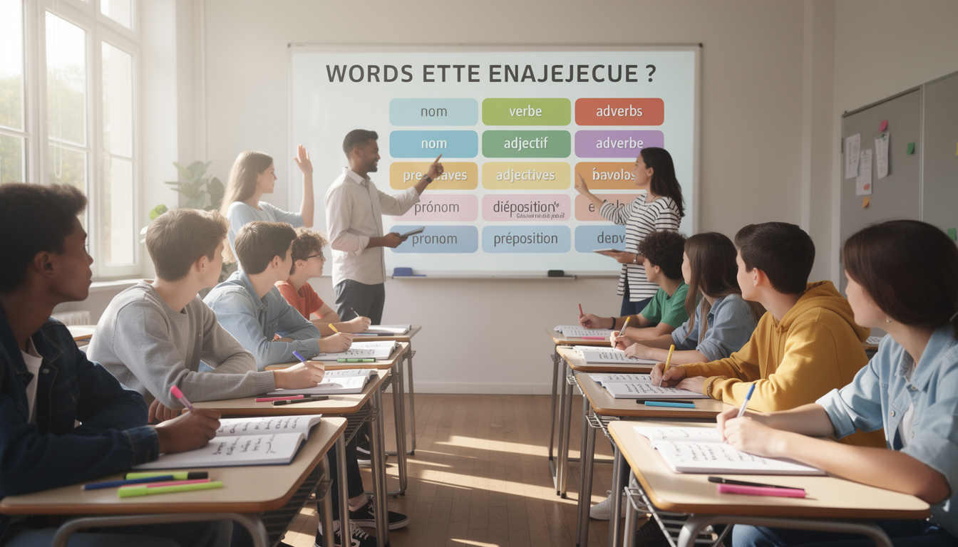 découvrez pourquoi il est essentiel que chaque élève maîtrise le tableau nature et fonction des mots pour améliorer sa compréhension et ses compétences en français.