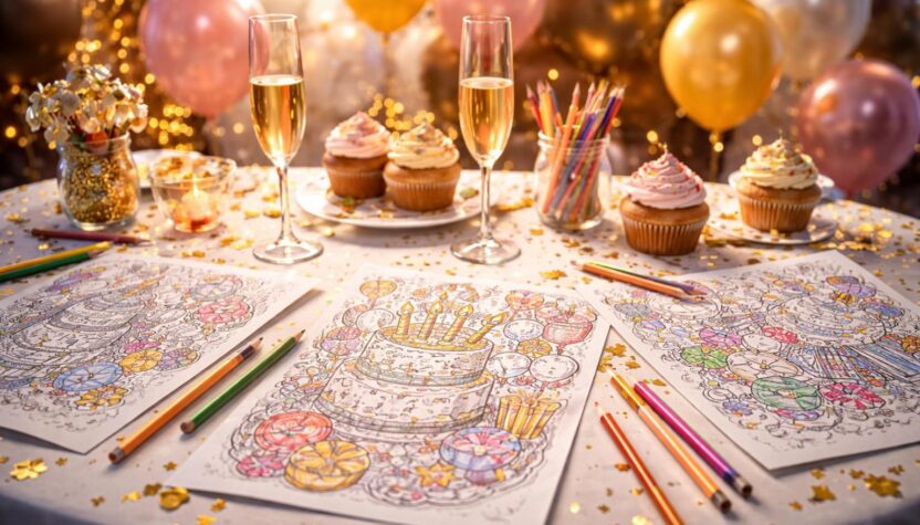 découvrez nos coloriages d'anniversaire uniques pour célébrer avec style et créativité. parfaits pour petits et grands, ils rendent chaque fête mémorable et joyeuse.