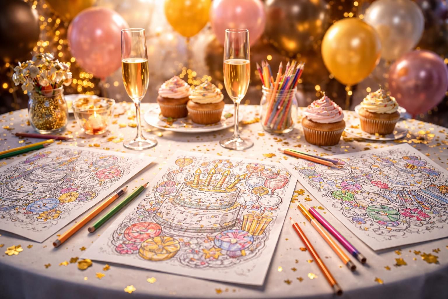 découvrez nos coloriages d'anniversaire uniques pour célébrer avec style et créativité. parfaits pour petits et grands, ils rendent chaque fête mémorable et joyeuse.