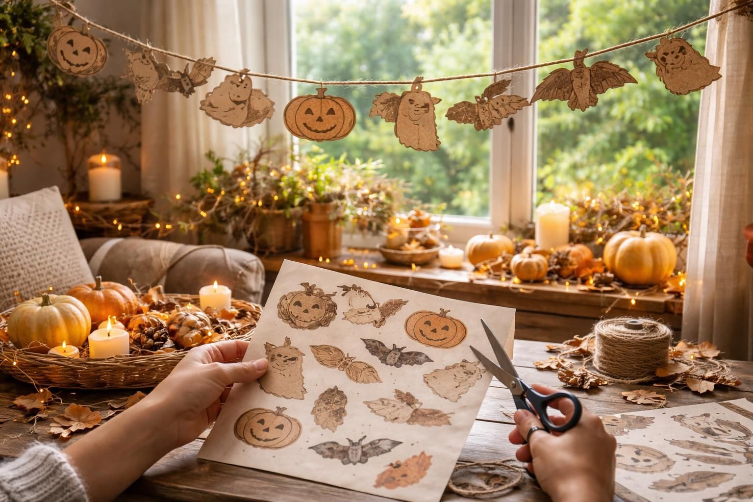 découvrez les avantages des guirlandes halloween à imprimer, une solution écologique et économique pour des décorations festives, personnalisables et respectueuses de l'environnement.
