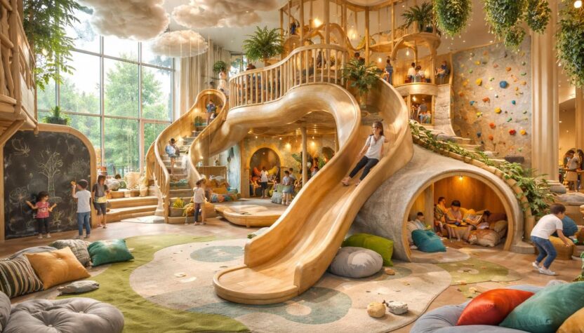 découvrez les meilleurs designs de terrain de jeu en intérieur pour stimuler l'imagination des enfants et favoriser leur créativité dans un espace sécurisé et ludique.