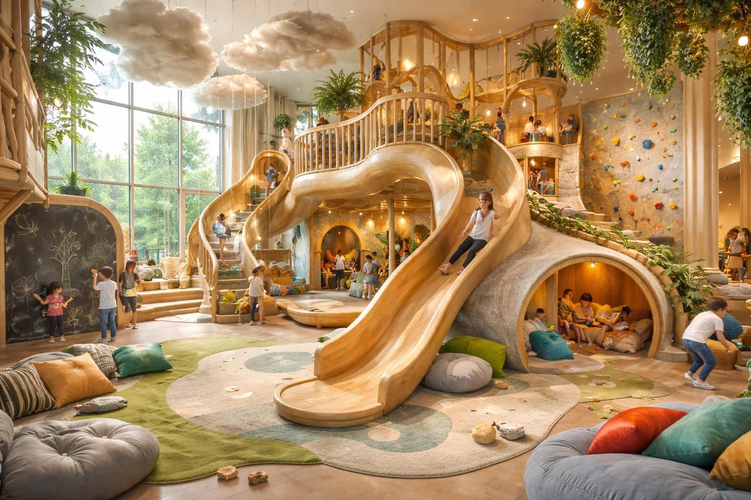 découvrez les meilleurs designs de terrain de jeu en intérieur pour stimuler l'imagination des enfants et favoriser leur créativité dans un espace sécurisé et ludique.