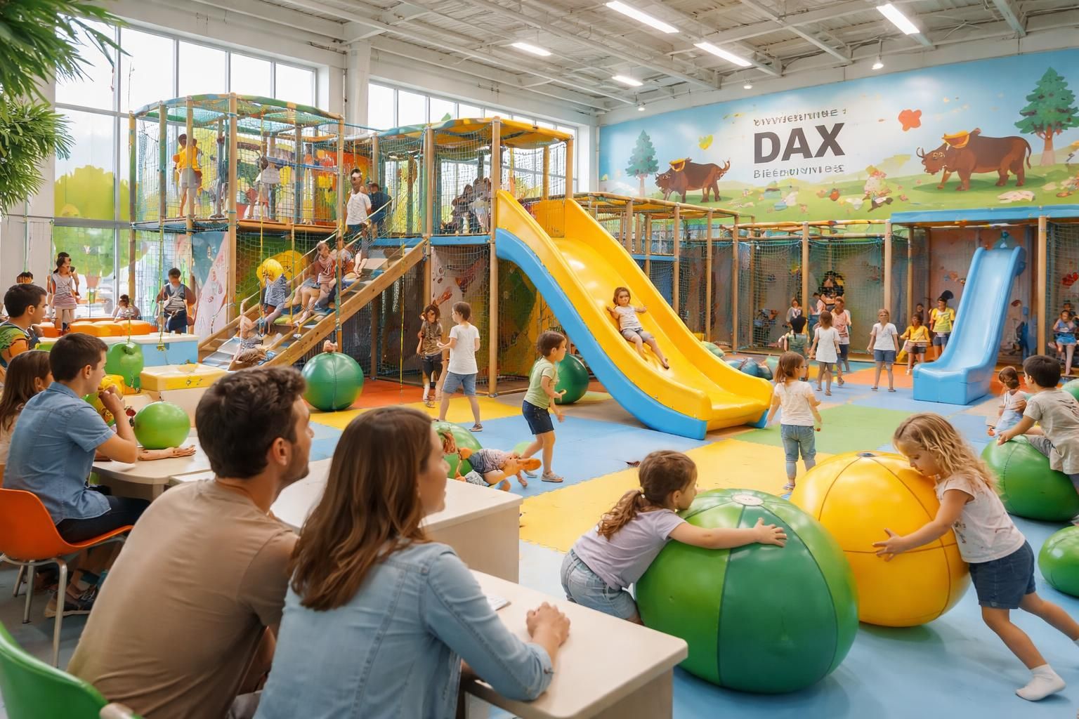 découvrez pourquoi un parc de jeux couvert à dax est l'idéal pour une sortie en famille : sécurité, divertissement pour tous les âges et confort par tous les temps.