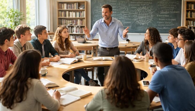 explorez l'importance des cours de philosophie en terminale, favorisant la réflexion critique et le débat essentiel pour les élèves dans le cadre de l'éducation nationale.