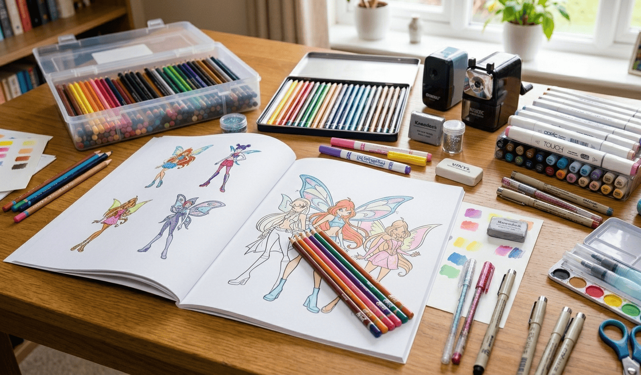 coloriage de Winx