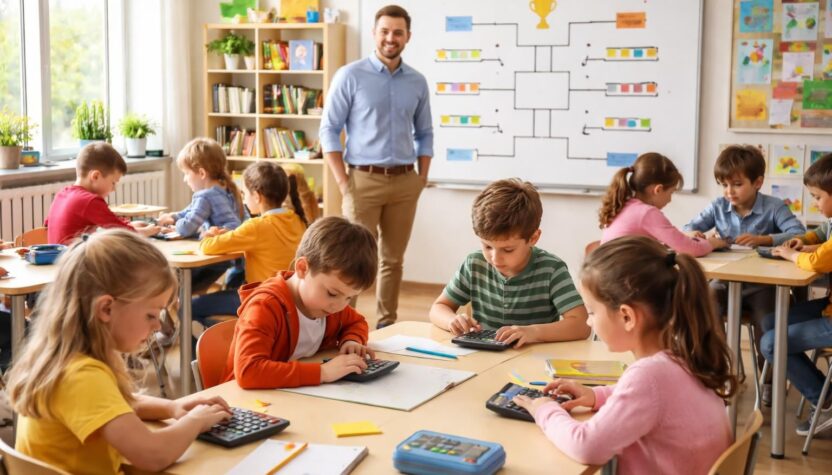 découvrez comment organiser facilement un tournoi de jeu de la calculette à l'école pour stimuler l'esprit mathématique des élèves tout en s'amusant.