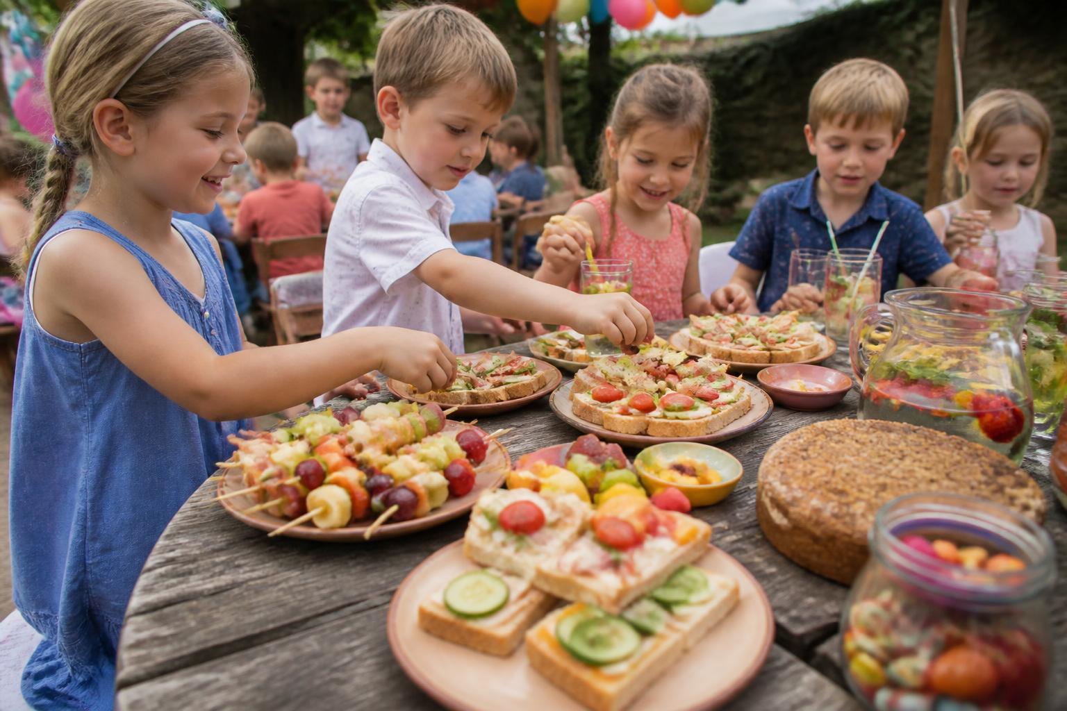découvrez des idées économiques pour une fête d'enfants réussie avec des recettes savoureuses et abordables, parfaites pour régaler petits et grands sans se ruiner.