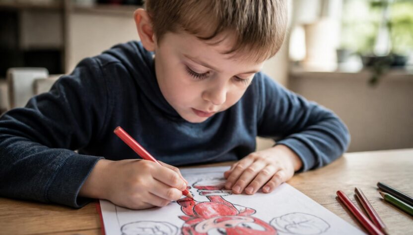 découvrez comment le coloriage de knuckles peut améliorer la concentration des enfants tout en stimulant leur créativité et leur détente.