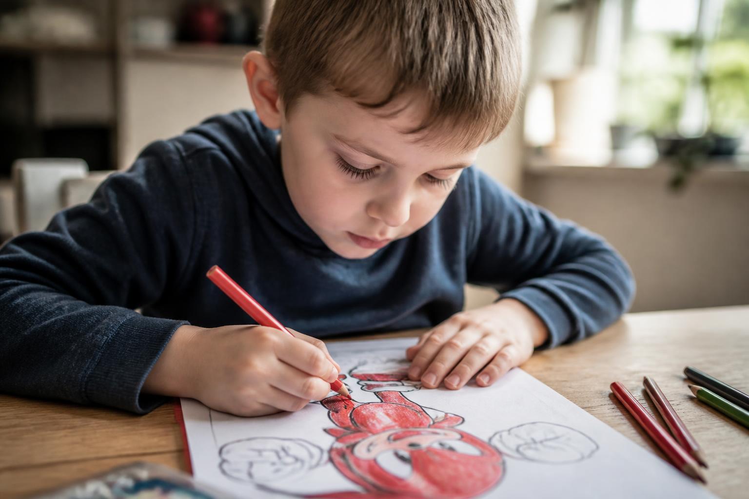 découvrez comment le coloriage de knuckles peut améliorer la concentration des enfants tout en stimulant leur créativité et leur détente.
