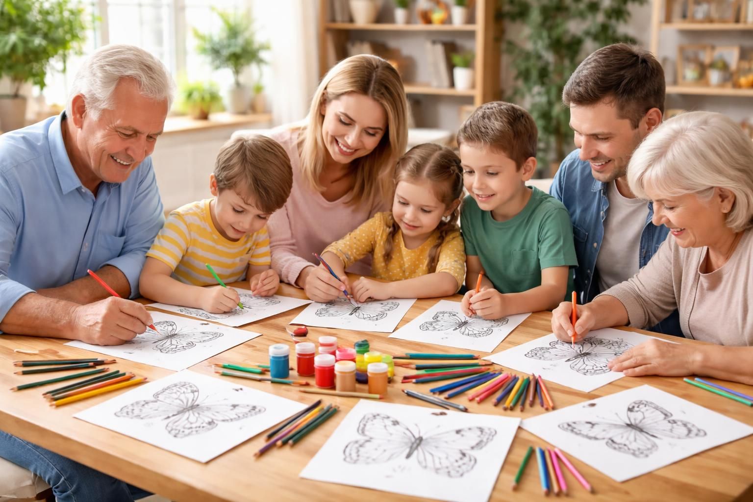 découvrez des coloriages papillon à imprimer, une activité créative et amusante pour toute la famille, idéale pour éveiller l'imagination des enfants et partager des moments de convivialité.