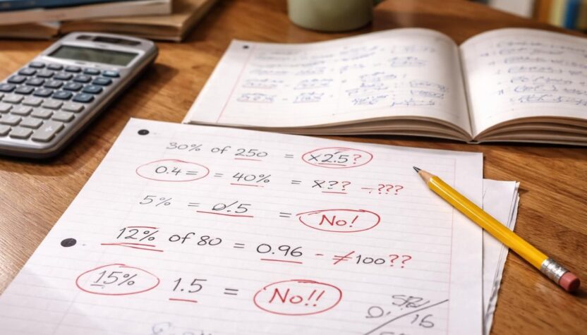 découvrez les erreurs courantes à éviter pour maîtriser efficacement le calcul des pourcentages et progresser rapidement dans vos apprentissages.