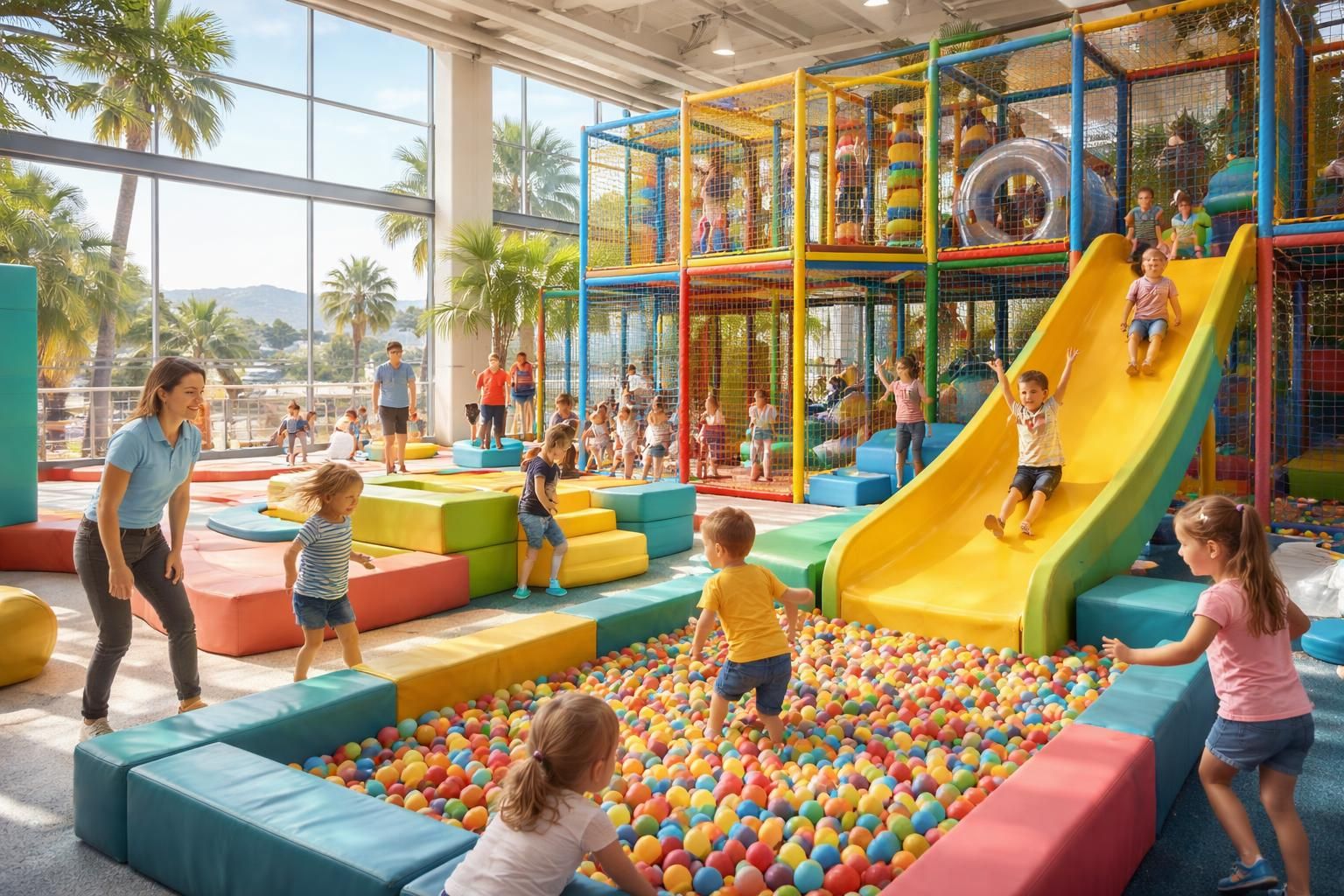 découvrez un parc de jeux intérieur sécurisé dans le var, où enfants et familles peuvent s'amuser en toute tranquillité dans un environnement sûr et convivial.