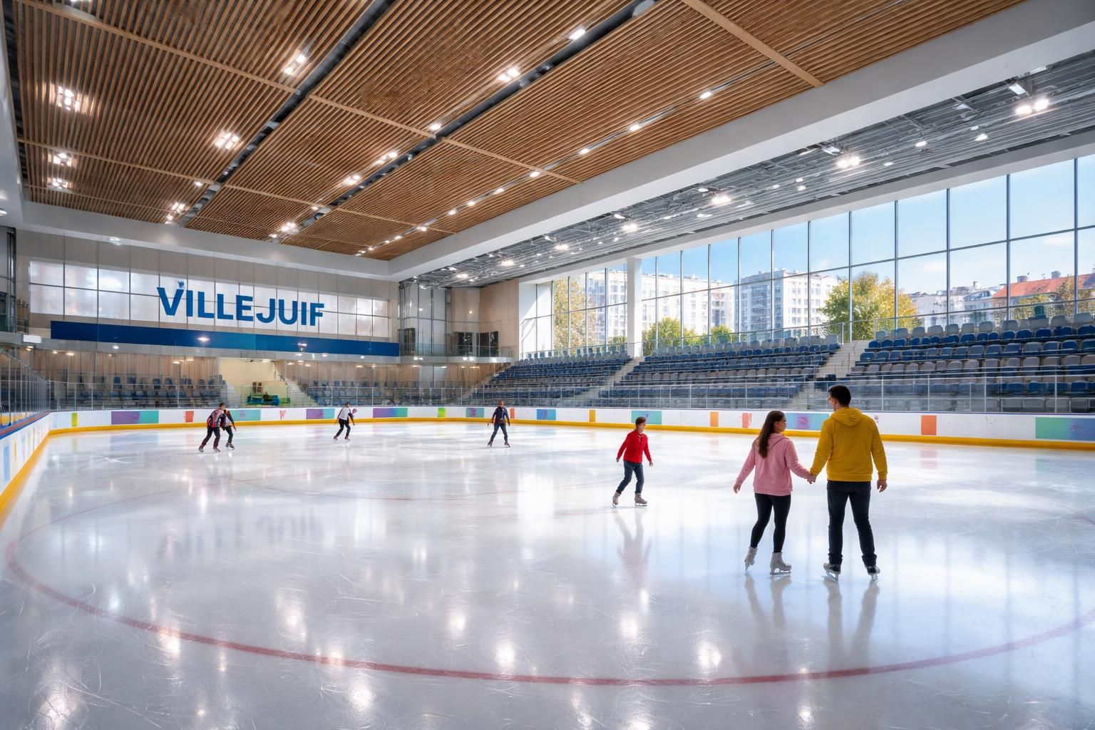 découvrez les toutes nouvelles installations modernes de la patinoire de villejuif pour des moments de glisse inoubliables en famille ou entre amis.