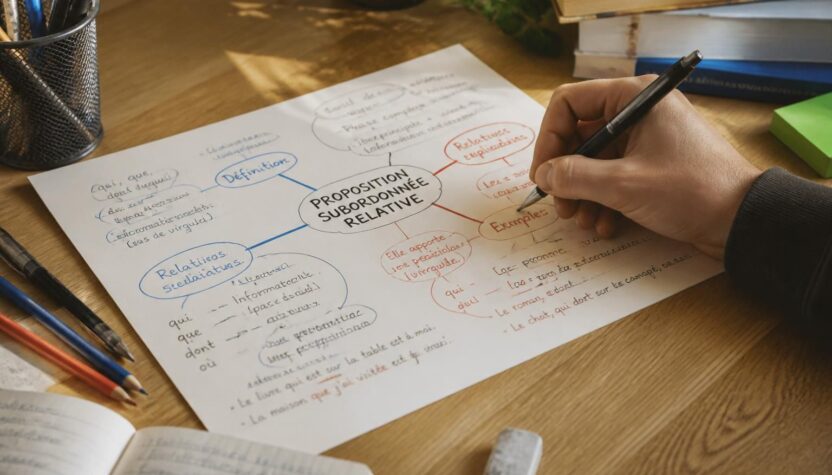 découvrez comment la carte mentale peut faciliter la révision des propositions subordonnées relatives, un outil efficace pour mieux comprendre et mémoriser cette notion grammaticale.