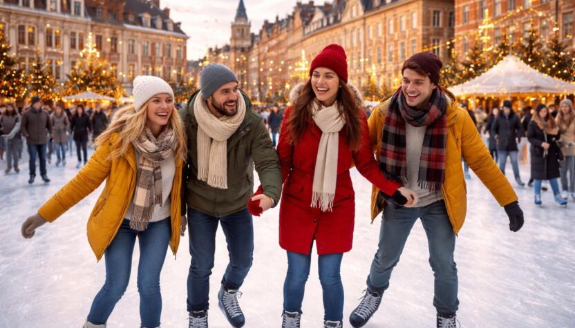 découvrez la patinoire à lille, un lieu convivial et idéal pour des sorties entre amis, alliant fun et ambiance chaleureuse pour tous les âges.