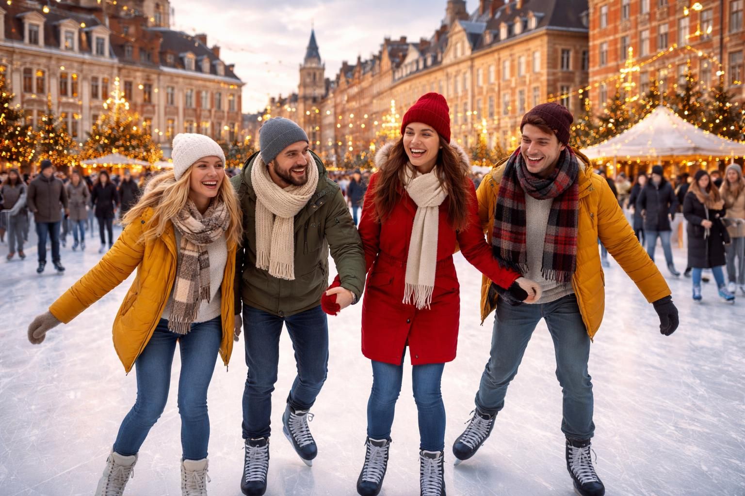 découvrez la patinoire à lille, un lieu convivial et idéal pour des sorties entre amis, alliant fun et ambiance chaleureuse pour tous les âges.